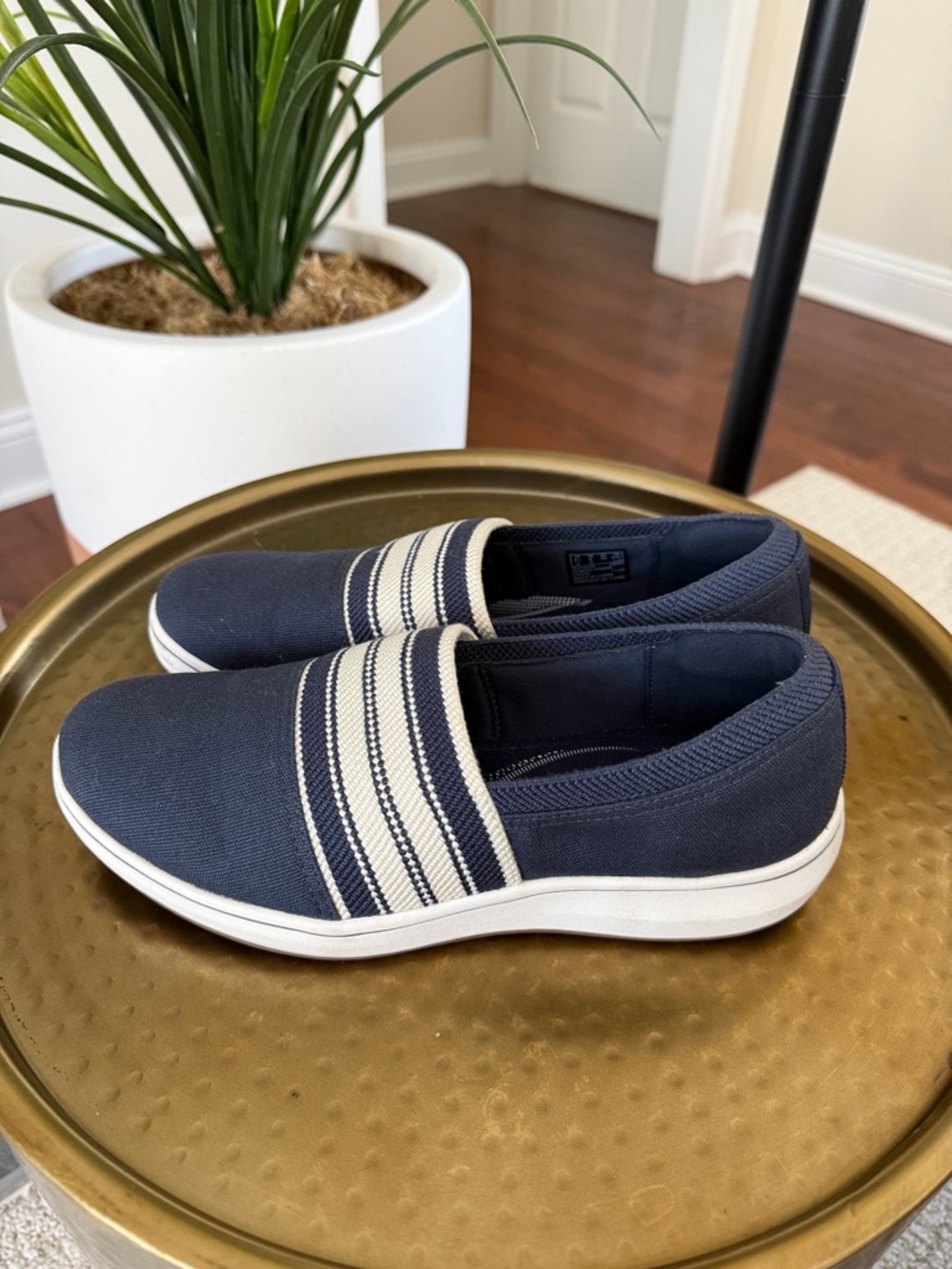 Clarks Women's Breeze Sky Mist Navy - Picture 5 of 9
